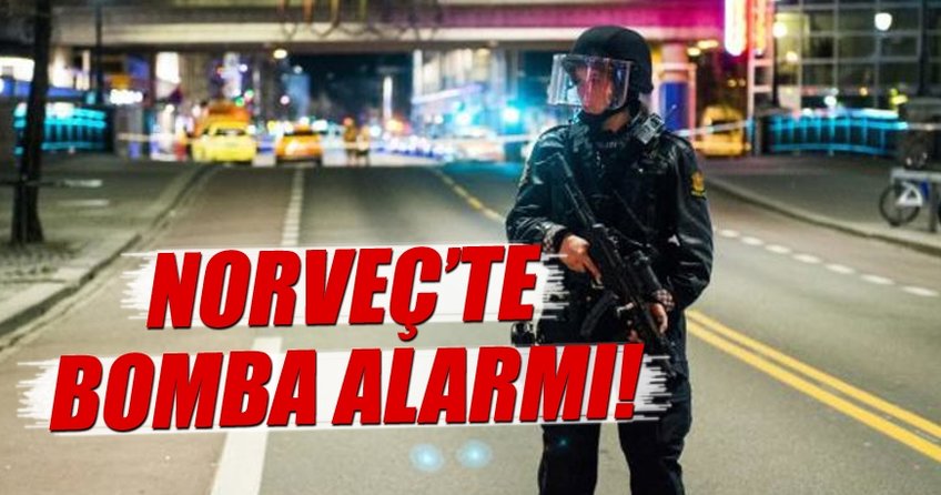 Norveç'te bomba alarmı!
