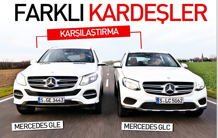 KARŞILAŞTIRMA · MERCEDES GLE – GLC
