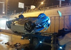 Ankara Akyurt İlçesi'nde feci kaza: 5 ölü, 1 yaralı