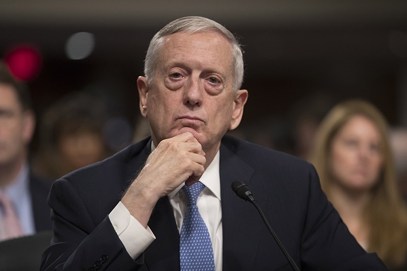 Defense Secretary-designate James Mattis listens to questions at his confirmation hearing before the Senate Armed Services Committee on Capitol Hill in Washington, Thursday, Jan. 12, 2017. (AP Photo)