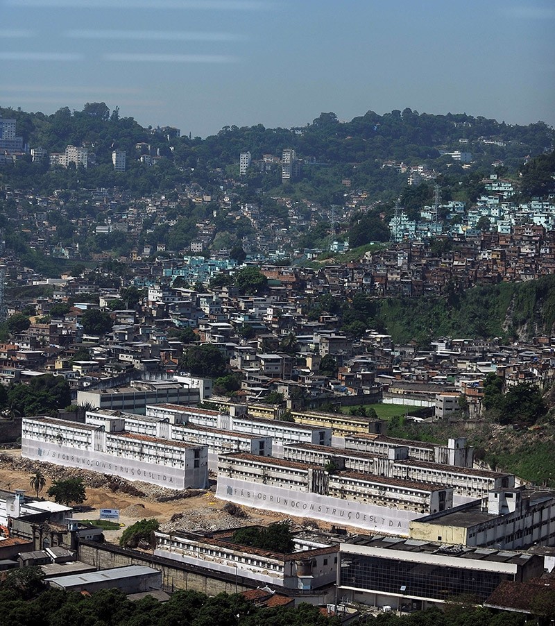 View on a prison in Rio de Janeiro, Brazil. File Photo. (AFP)