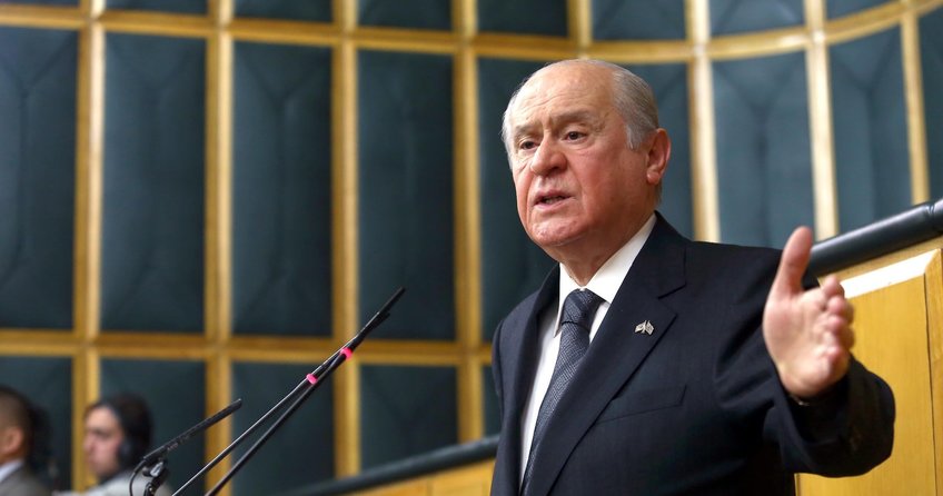 MHP Lideri Devlet Bahçeli'den grup toplantısında Kılıçdaroğlu'na sert tepki