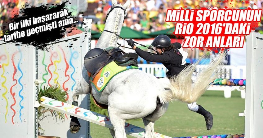 Milli sporcu İlke Özyüksel'in zor anları