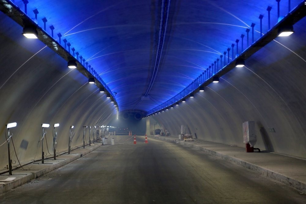 The Eurasia Tunnel which will connect European and Asian sides of Istanbul will start operating on Dec. 20.