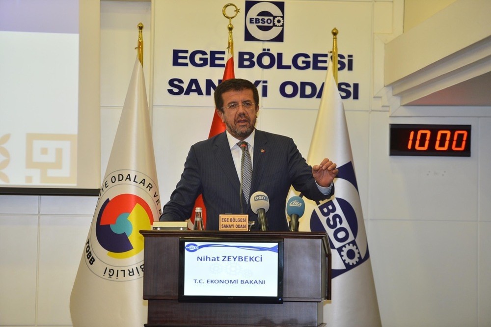 Economy Minister Nihat Zeybekci (DHA Photo)
