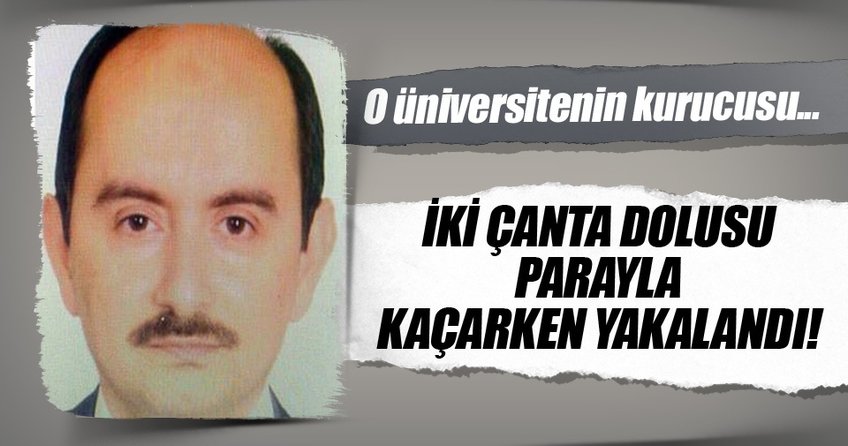 Çatı katında, para dolu çantalarla yakalandı