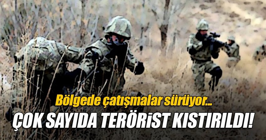 Tunceli'de çok sayıda terörist ile sıcak temas sağlandı