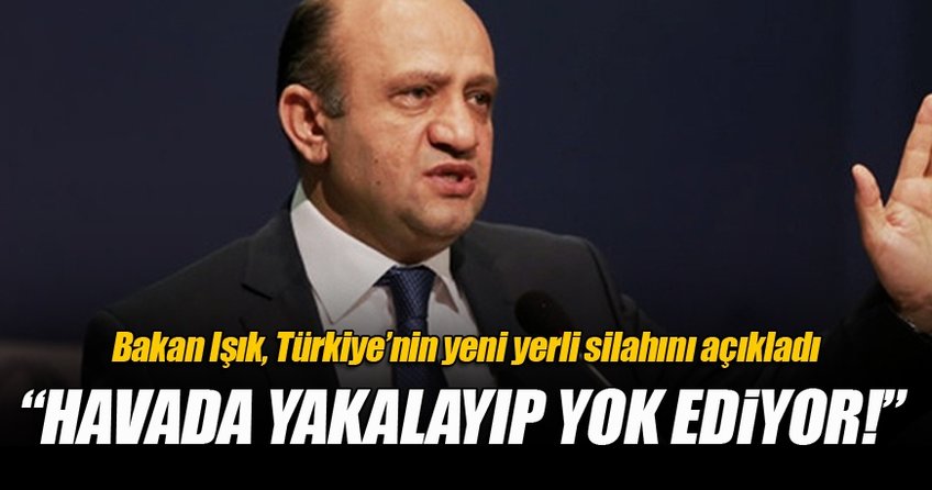 Bakan'dan 'yerli füze savunma sistemi' açıklaması