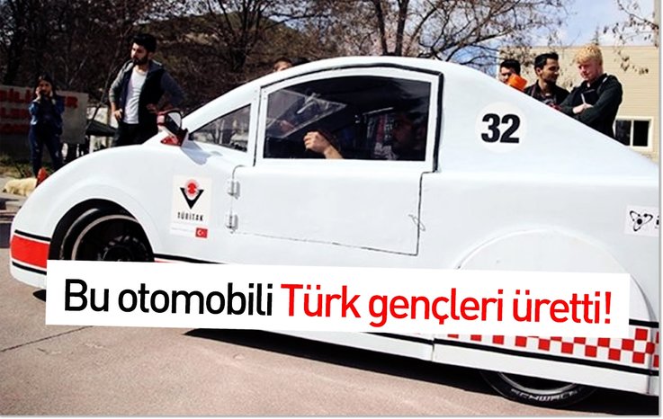 BU OTOMOBİLİ TÜRK GENÇLERİ ÜRETTİ! ÖDÜL BİLE KAZANDI…