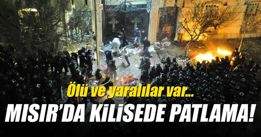 Mısır'da kilisede büyük patlama! En az 17 ölü!
