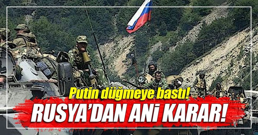 Rus ordusu ani tatbikat başlattı