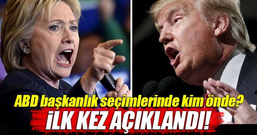 ABD başkanlık seçimlerinde kim önde? İşte son ABD seçim anketi
