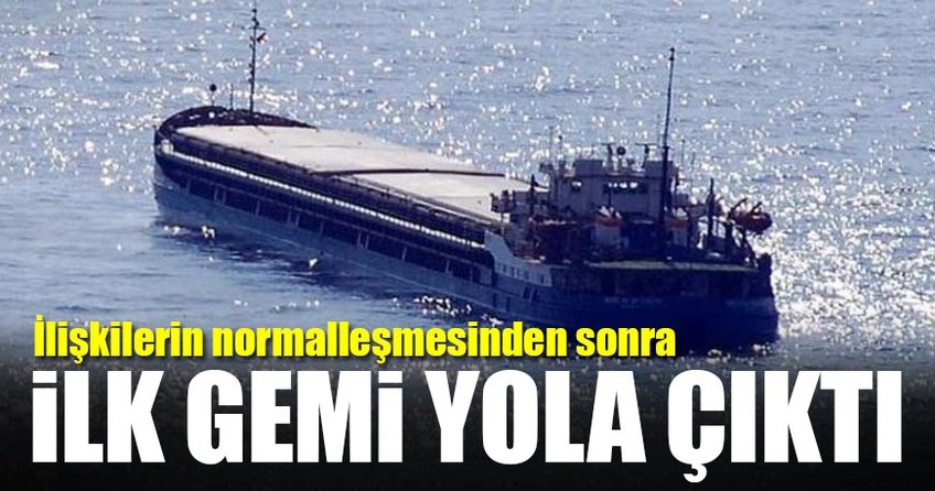 Anlaşma sonrası ilk gemi Rusya'dan Türkiye'ye yola çıktı!
