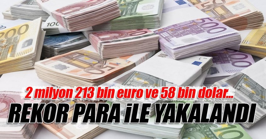 Gizemli Rus kadın rekor para ile yakalandı!