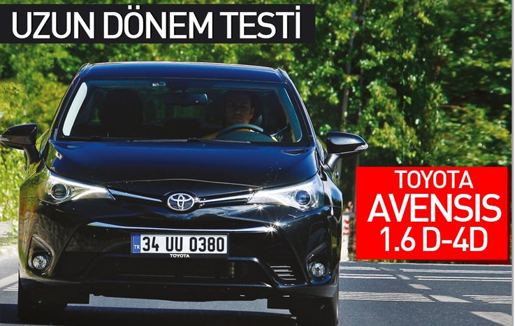 UZUN DÖNEM TESTİ · TOYOTA AVENSİS 1.6 D-4D