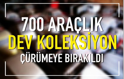 700 araçlık dev koleksiyon satışa çıkıyor