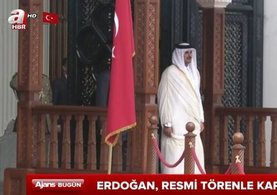 Cumhurbaşkanı Recep Tayyip Erdoğan Katar'da