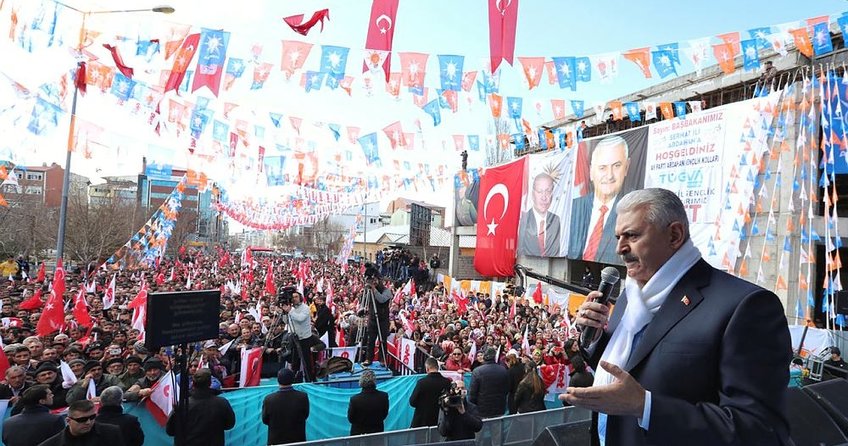 Başbakan Binali Yıldırım: Bunlar bir belediyeye bile sahip çıkamadılar...