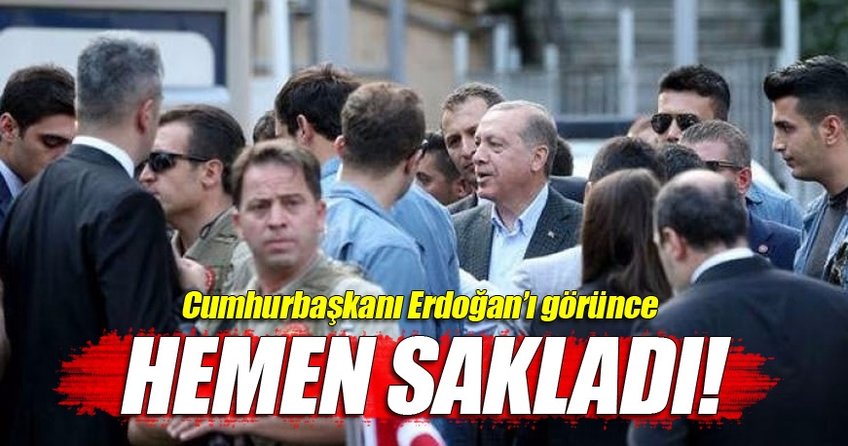 Cumhurbaşkanı Erdoğan'dan sürpriz ziyaret
