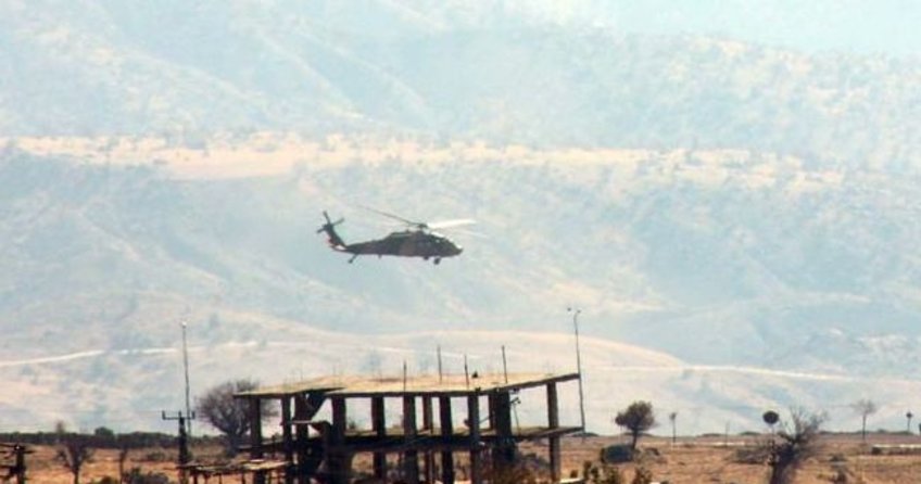 Cudi Dağı bölgesinde hava destekli PKK operasyonu