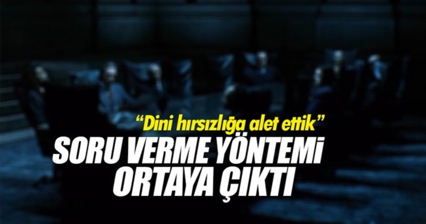 FETÖ soru hırsızlığını Kur'an ile örtmeye çalışmış