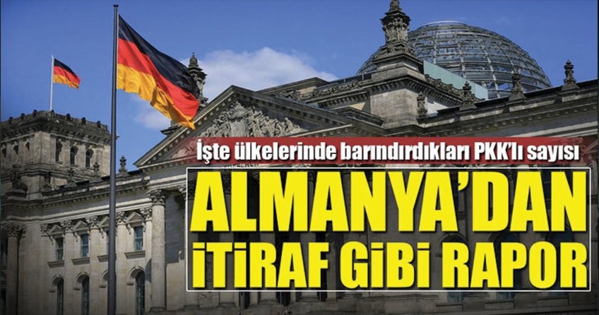 Almanya'dan itiraf gibi PKK raporu