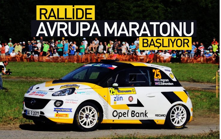 RALLİDE AVRUPA MARATONU BAŞLIYOR