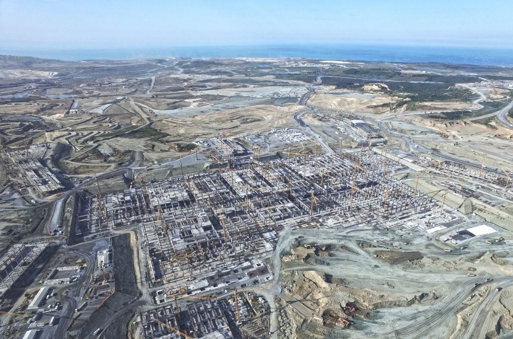 The Turkish Sovereign Wealth Fund will strengthen the Turkish financial sector and will also be a source of funds for mega-projects such as Istanbul's third airport seen in the file photo.