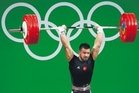 Daniyar Ismayilov, competing in the menu2019s 69kg weightlifting, won Turkeyu2019s first medal in Rio.