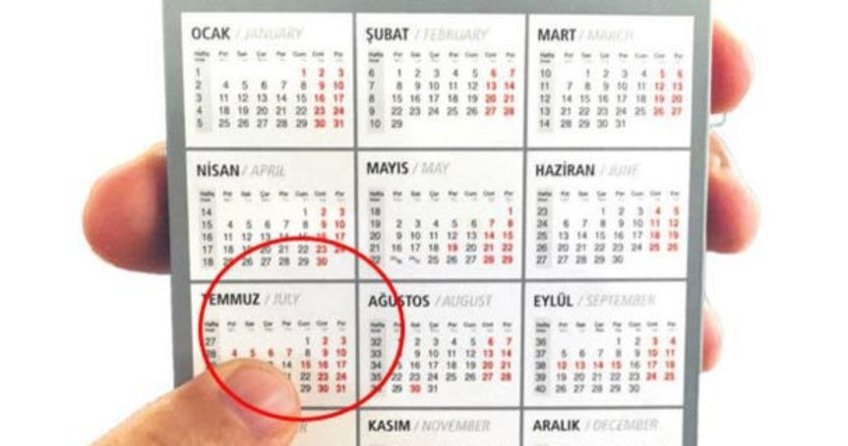 TRT'den takvim açıklaması