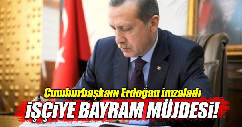 Kamu işçisine ikramiye