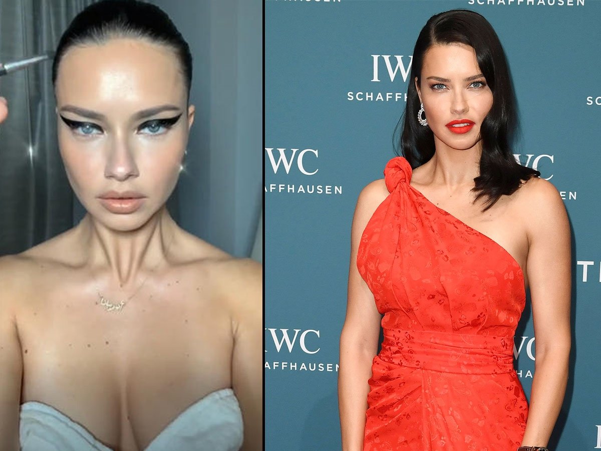 Adriana Lima Nin Arapca Yazili Kolyesi Samdan