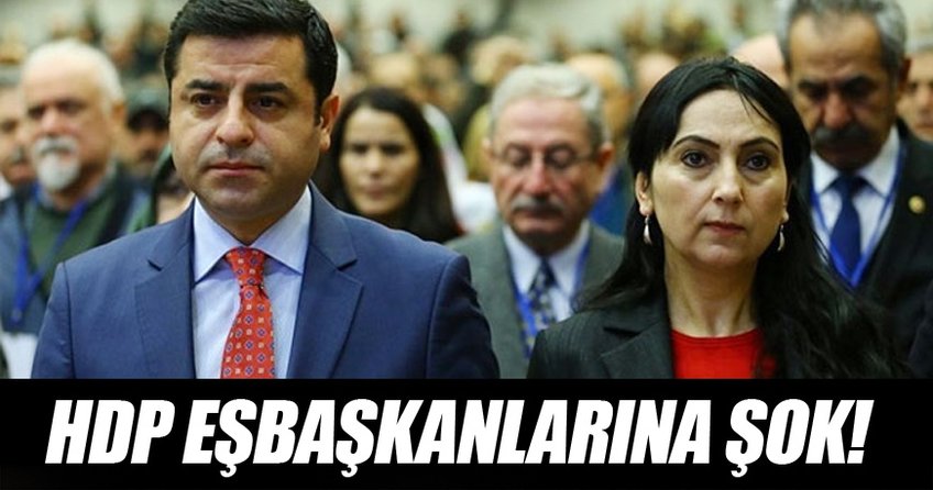 Demirtaş ve Yüksekdağ’a iddianame şoku