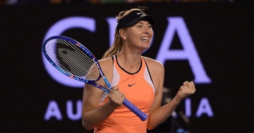 Sharapova ceza indiriminden mutlu