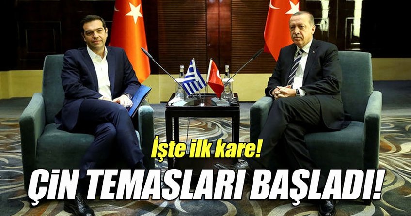 Çin temasları başladı! İşte ilk kare