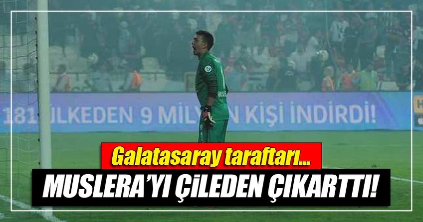 Taraftar, Muslera'yı çıldırttı