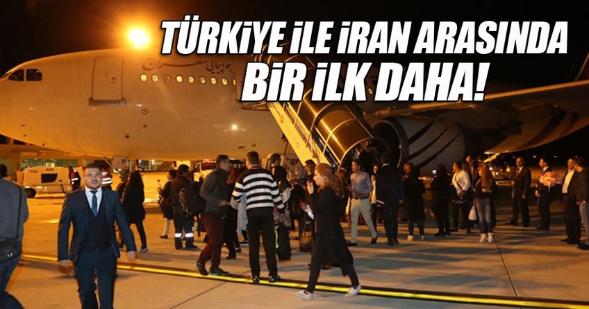 İran’dan Denizli’ye ilk charter uçak seferleri başladı