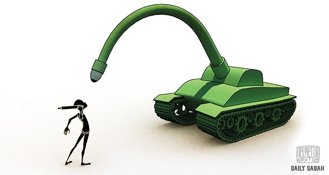 Illustration by Necmettin Asma - twitter.com/necmettinasma