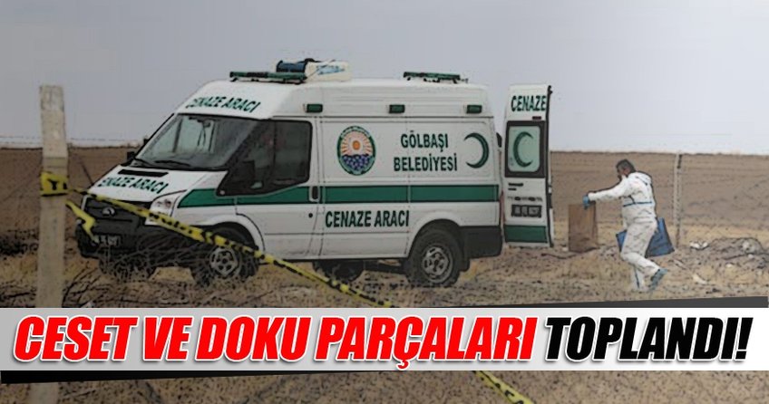 Teröristlere ait kıyafet ceset ve doku parçaları toplandı