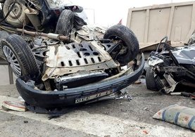Gebze'de zincirleme trafik kazası: 1 ölü, 14 yaralı