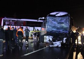 Karabük’te yolcu otobüsleri çarpıştı: 68 yaralı