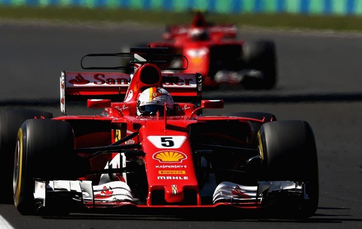 MACARİSTAN'DA FERRARİ DUBLESİ