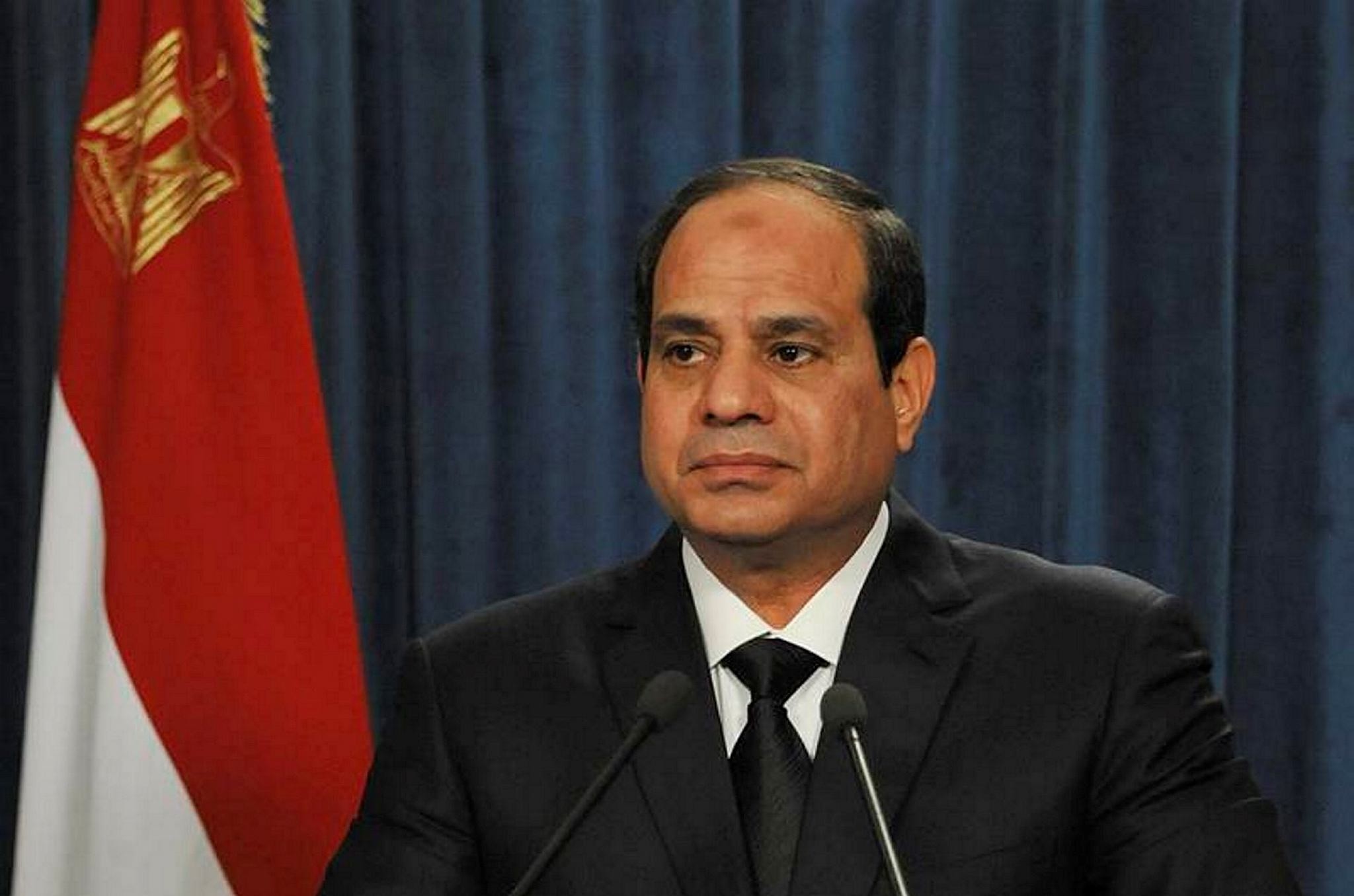 Egyptian President Abdel Fattah el-Sissi.