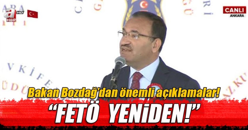 Bozdağ: FETÖ yeniden kara propagandaya başladı