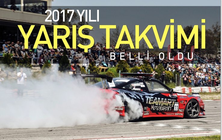 2017 YILI YARIŞ TAKVİMİ BELLİ OLDU
