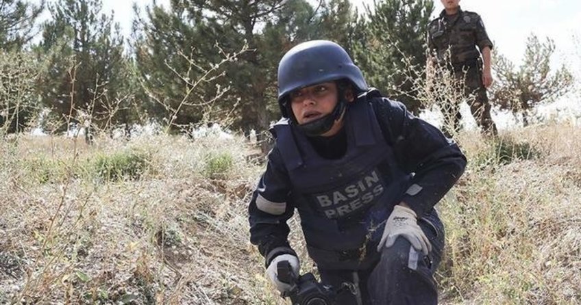Özel harekatçılardan savaş muhabirlerine eğitim