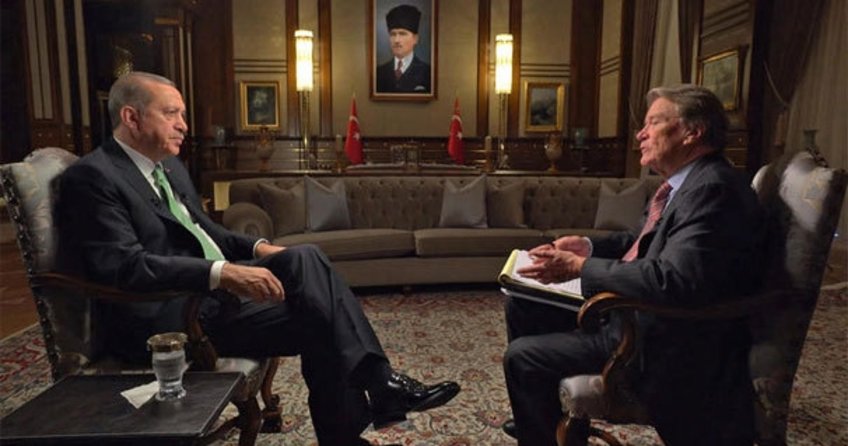 ABD'nin CBS kanalına, Erdoğan önemli açıklamalar yaptı