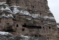A view of the cave houses located in Seben, Bolu, Turkey. (AA Photo)