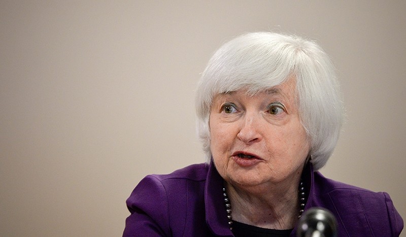 U.S. Federal Reserve Chair Janet L. Yellen participates in a roundtable discussion with Federal Reserve Bank of Philadelphia President Patrick Harker and members of the West Philadelphia Skills Initiative in Philadelphia (Reuters Photo)