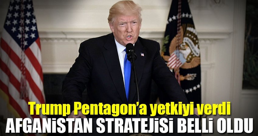 Trump’tan Afganistan kararı